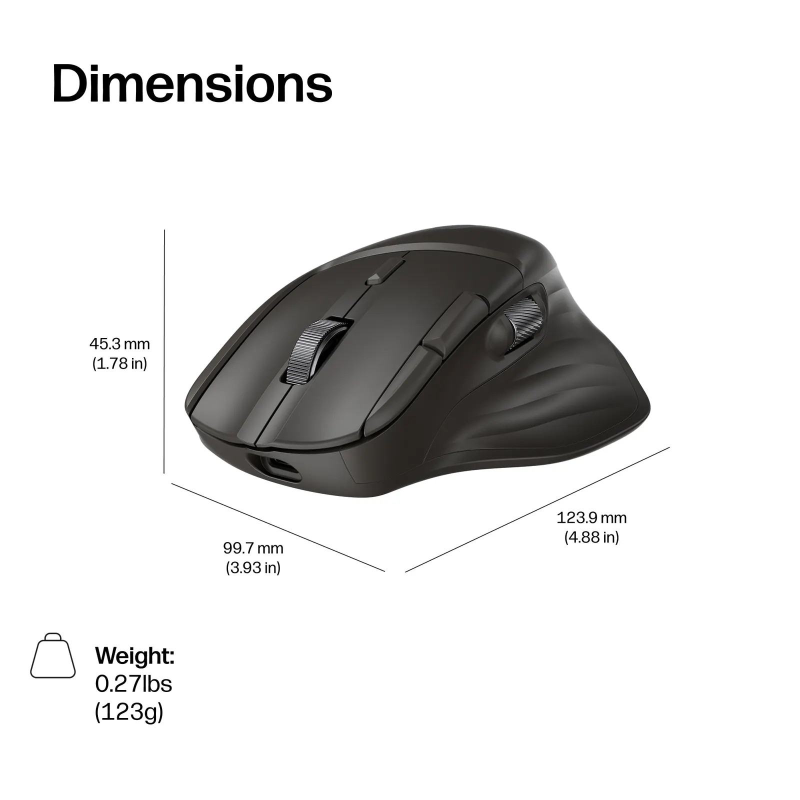მაუსი HP 780M Ultra-Fast-Scroll Wireless Black