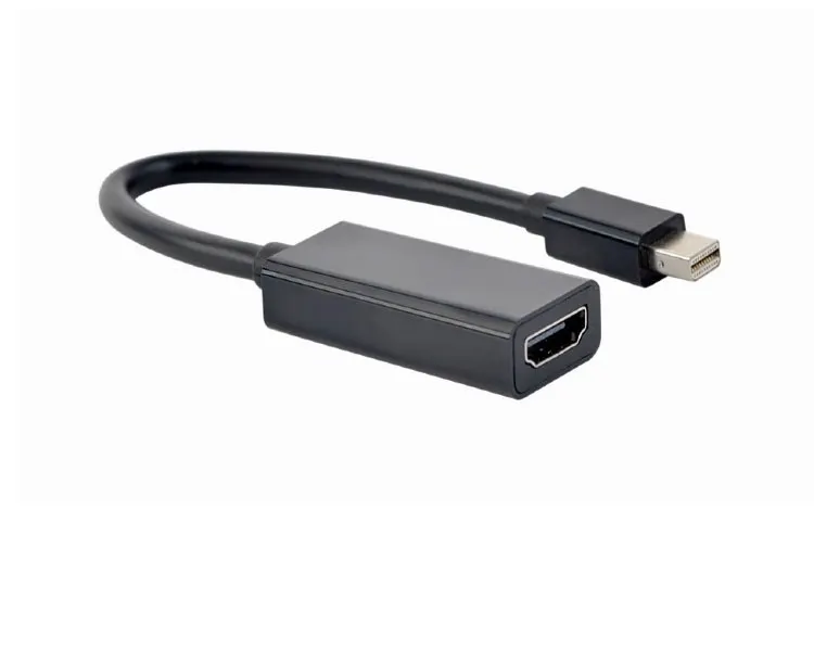 ადაპტერი Gembird A-mDPM-HDMIF4K-01 4K Mini DisplayPort to HDMI Adapter Cable Black