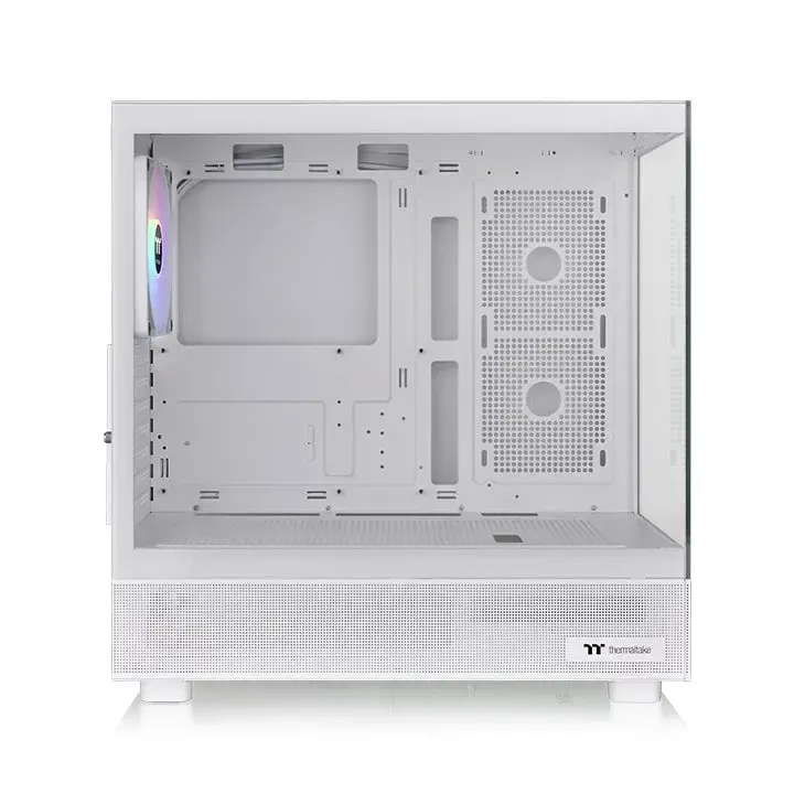 Thermaltake, View 270 Plus TG ARGB Snow Mid Tower Chassis Case White.
