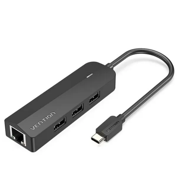 Type-C ჰაბი Vention USB Type-C 3-in-1 HUB
