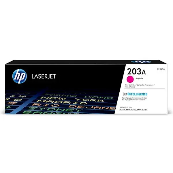 203A HP Toner Cartridge, Magenta CF543A