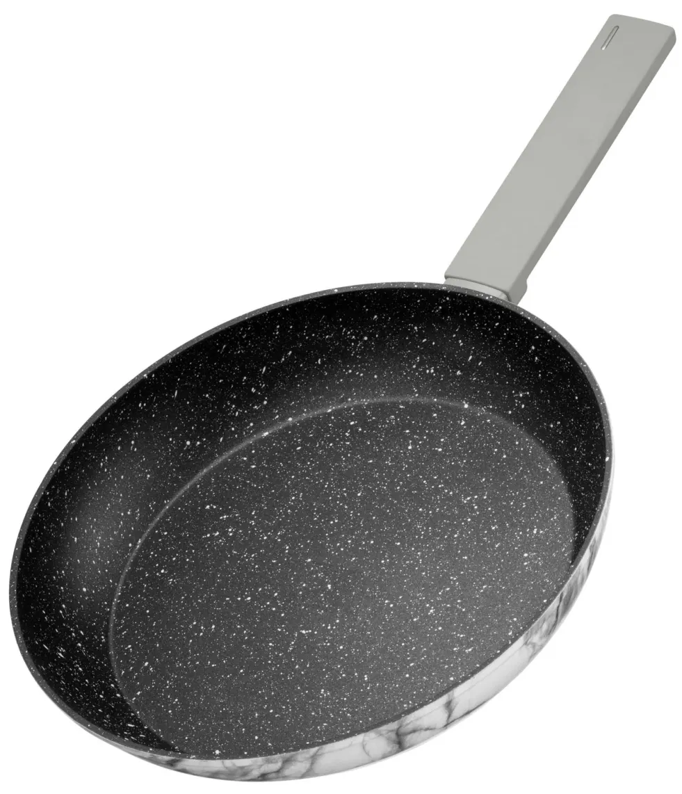 ტაფა Ardesto Fry pan Gemini Marmo, 28cm, aluminium, gray