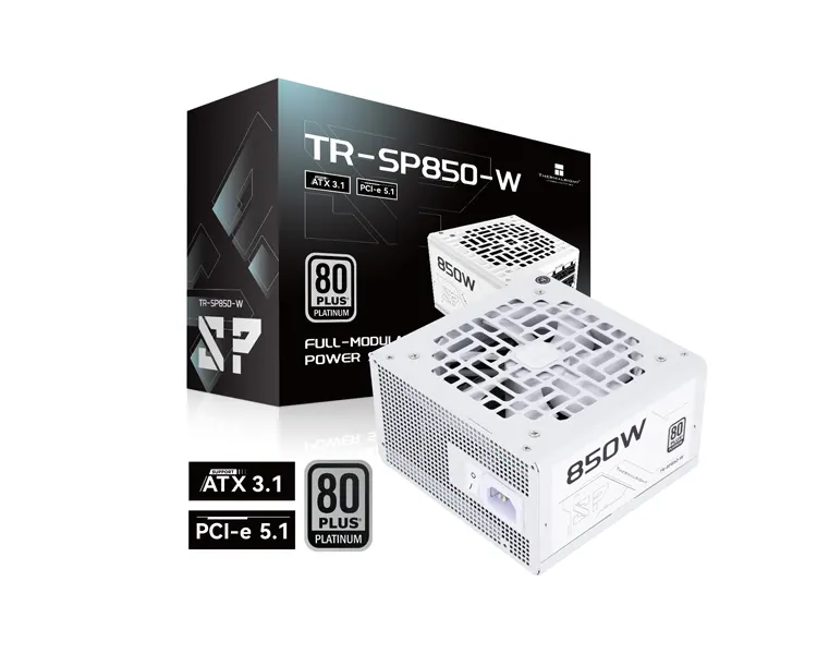 კვების ბლოკი THERMALRIGHT TR-SP850W 850W 80 PLUS PLATINUM ATX 3.1 Full-Modular