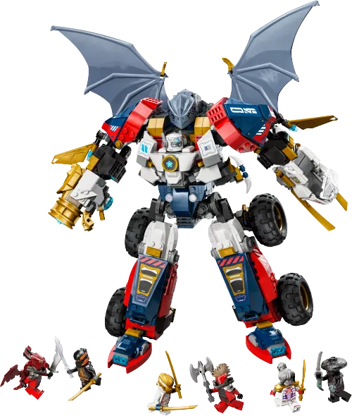 კონსტრუქტორი LEGO Ninjago Zane’s Ultra Combiner Mech 71834
