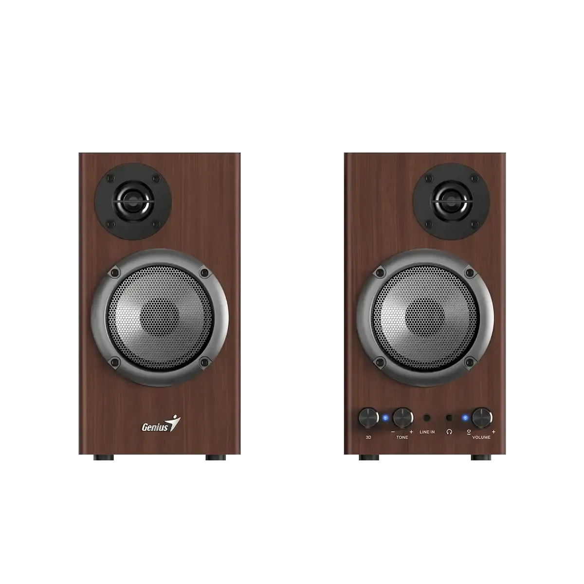 Genius, SP-HF500B Speaker Wood