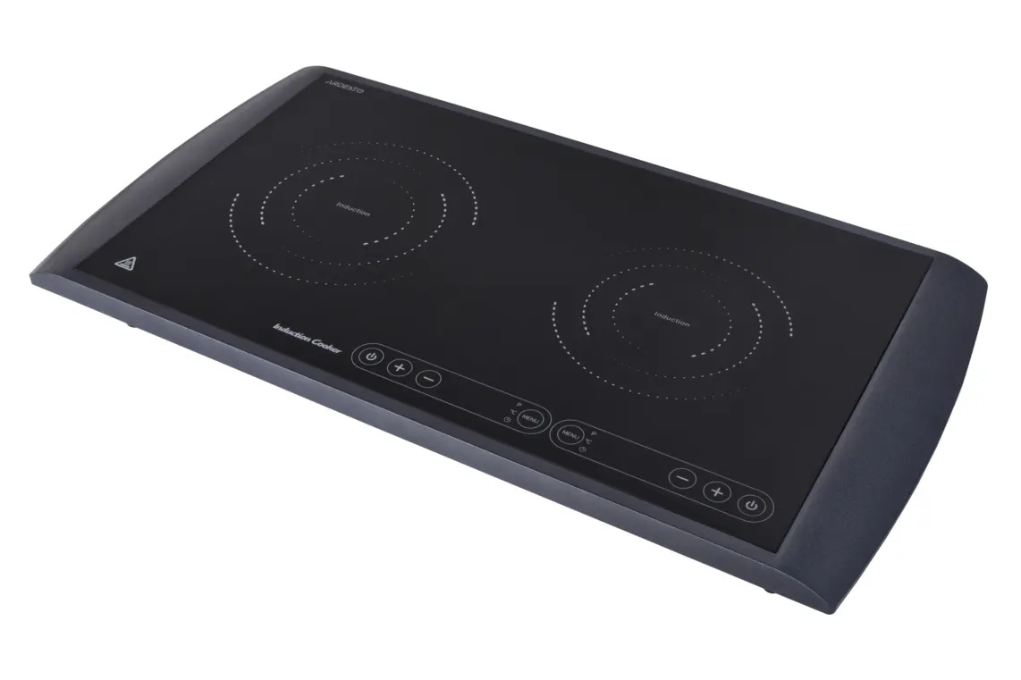 ARDESTO ICS-B217 electric cooking plate with two hob eyes with total power of 2900 W, touch control