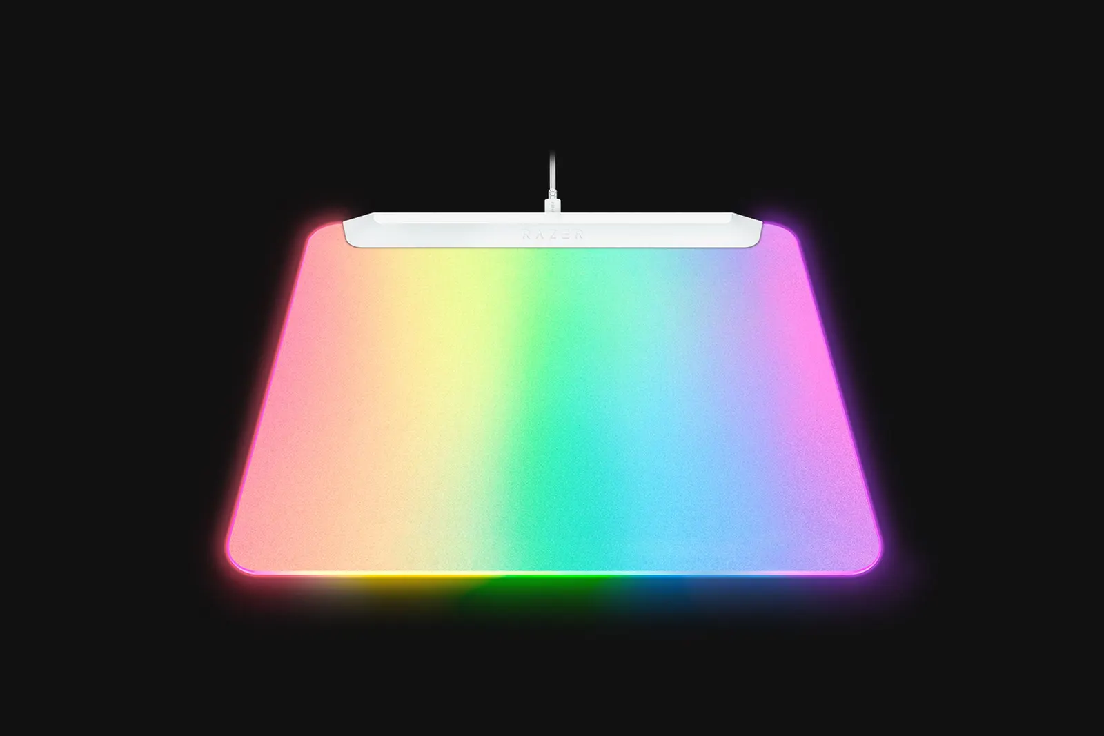 მაუს პადი Razer Mouse Pad Firefly V2 Pro, M (360x278x4.6mm), RGB, white