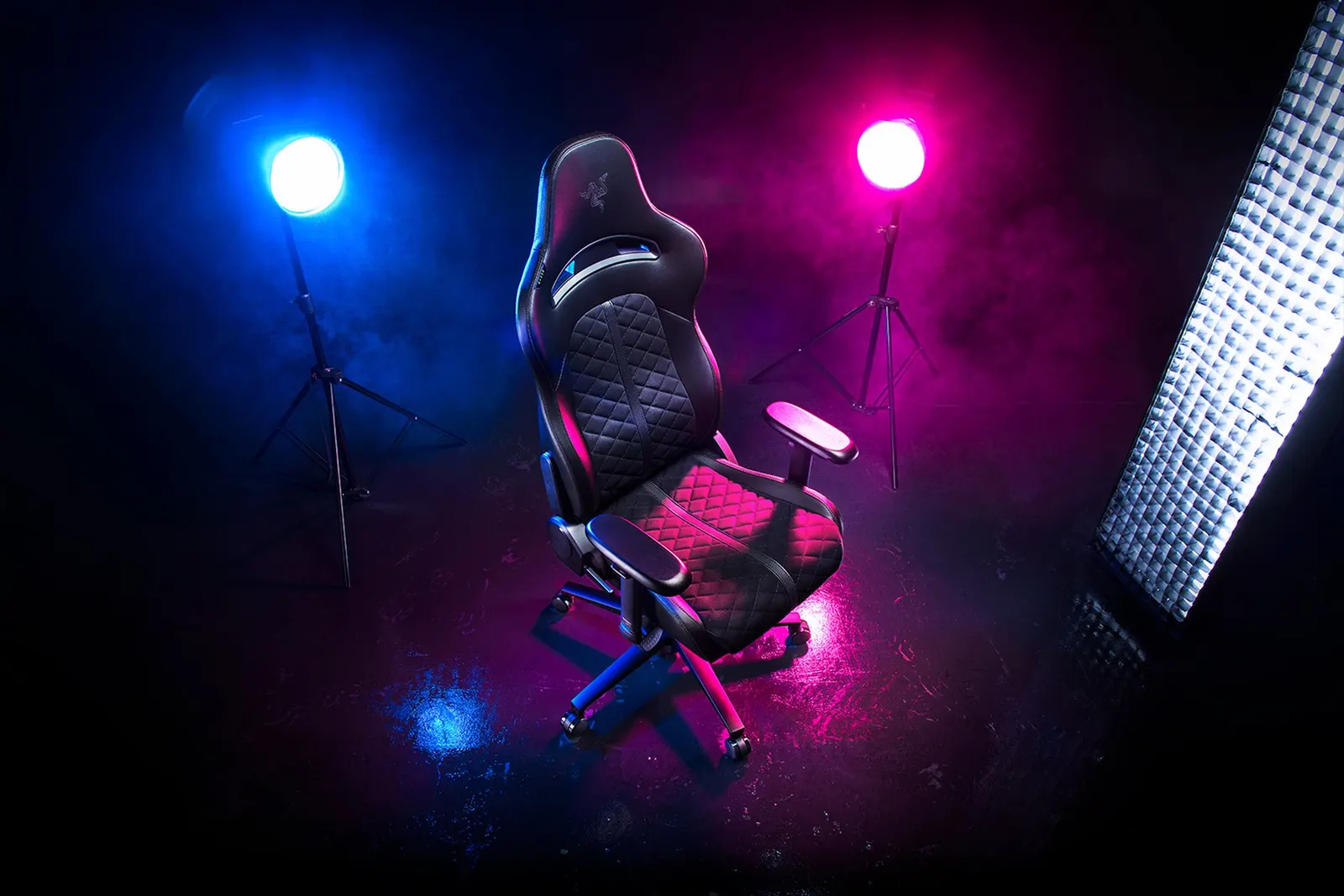 გეიმერული სავარძელი Razer Chair Enki PU Leather, 4D-Armrests, black
