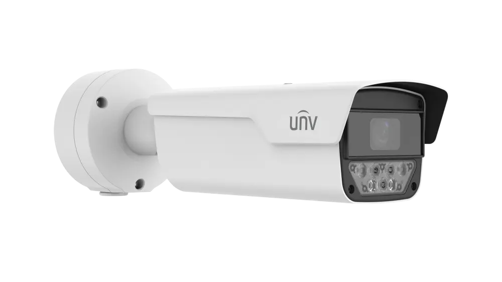 IP კამერა - 4მპ, 2.8-12მმ, Bullet, VF, ANPR, SD, IK10, Starlight, Uniview PKC2641-Z28-P