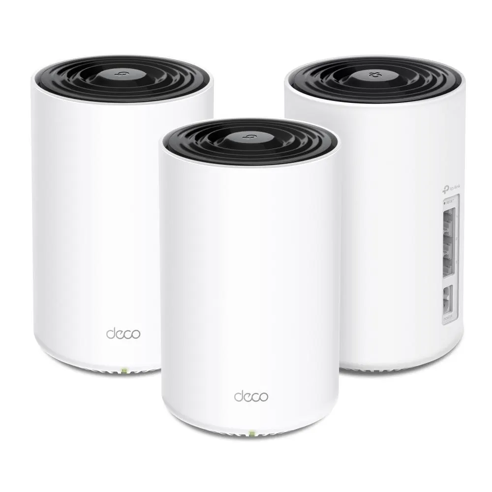 Mesh სისტემა TP-Link, Deco PX10(3-pack) AX1500 + AV1000 Whole Home Powerline Mesh Wi-Fi 6 System
