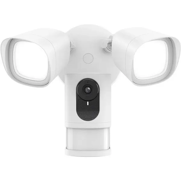 სმარტ კამერა Eufy FloodLight Camera 2K White - 2048 x 1080 (2K), Wi-Fi, 130° Viewing Angle, 4GB, IP65 Waterproof, 2500 Lumen, Light Temperature: 3000K – 5700K