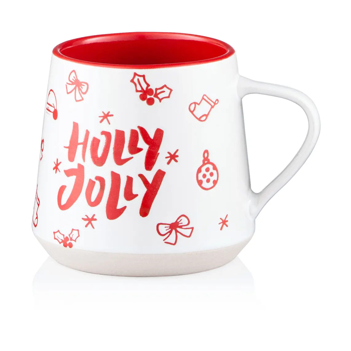 კათხა Ardesto Mug Christmas New Year's , 350ml, ceramic