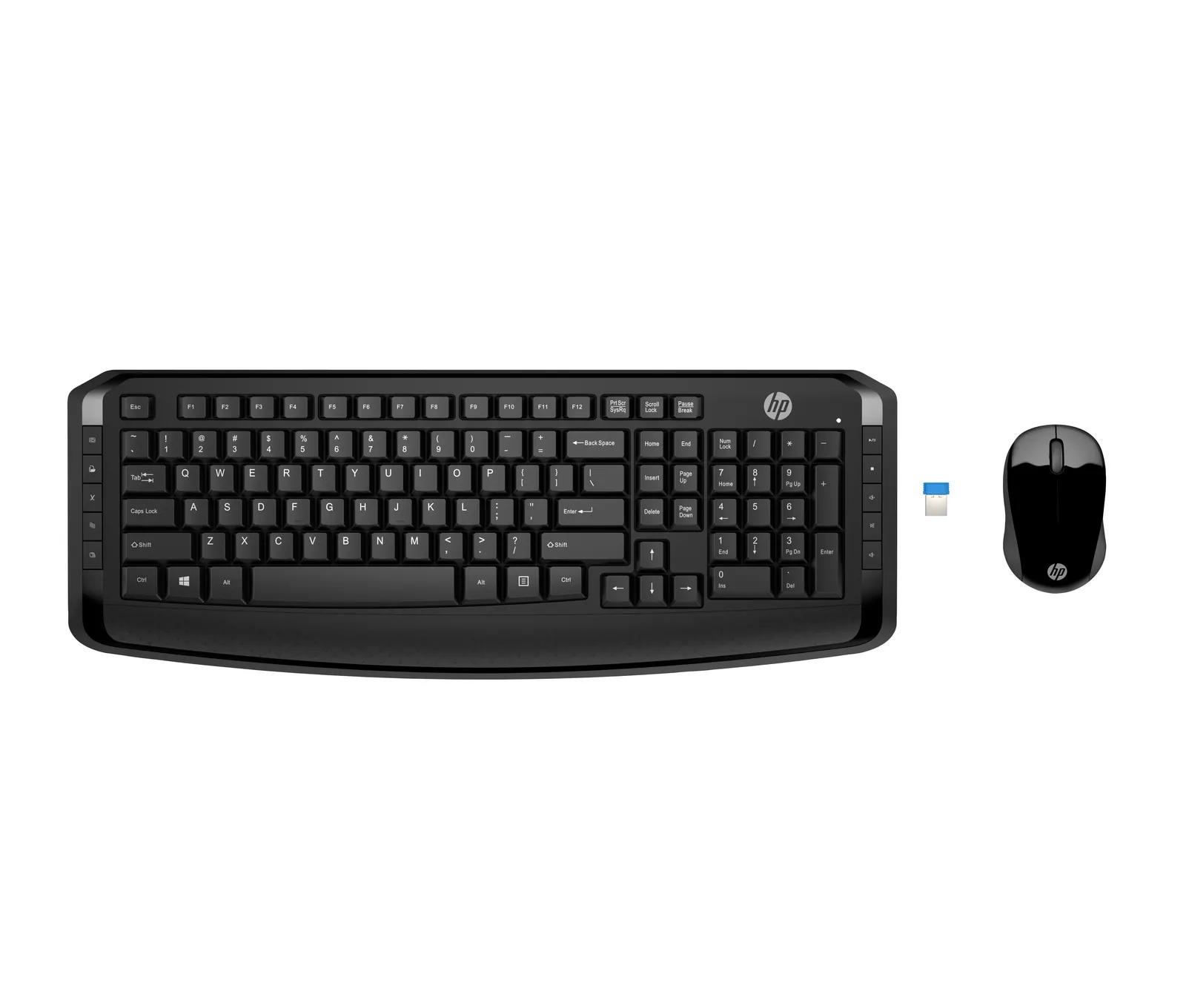 კლავიატურა-მაუსი HP 300 Wireless Combo Black