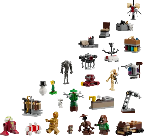 კონსტრუქტორი LEGO Advent Star Wars 2025 75418