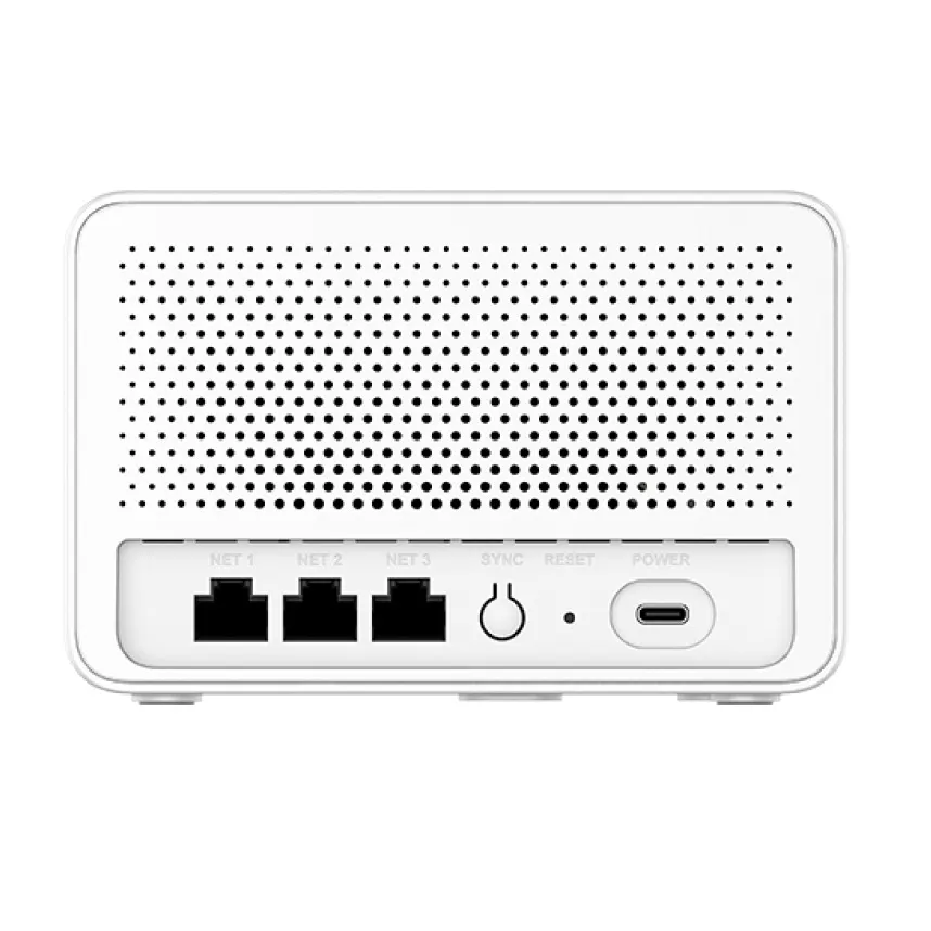 Grandstream GWN7062E Wi-Fi Dual-Band Router, 3x GbE LAN, dual-band 2.4G 2x2:2 and 5G 3x3:2 MU-MIMO, up to 128 wireless clients, 3Gbps wireless