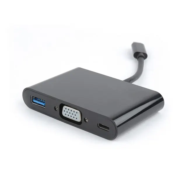 Type-C ადაპტერი Gembird USB Type-C 3 in 1 Adapter