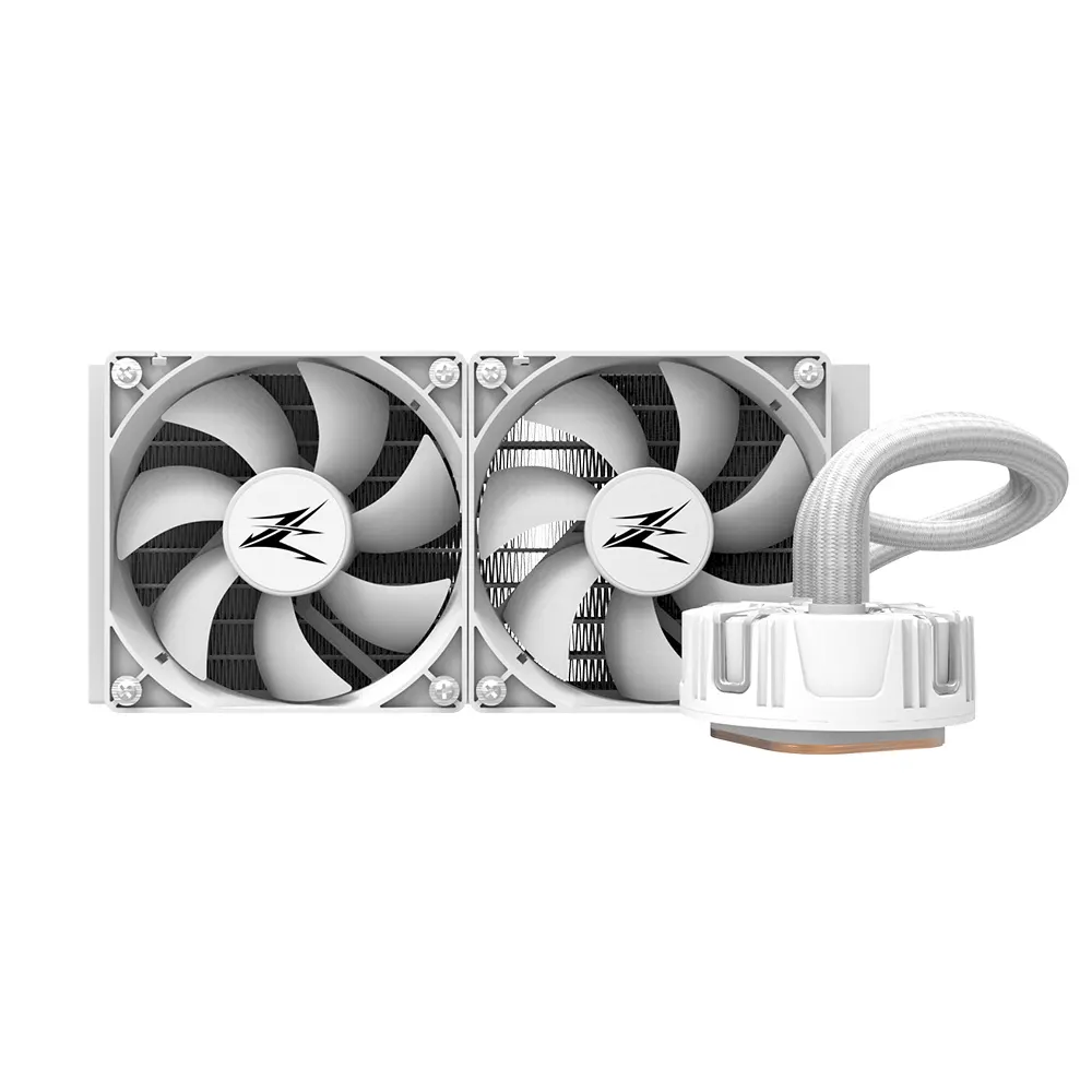ქულერი Zalman LCS Reserator 5 Z24, LGA1700, 1200, 2011, 2011-V3, 2066, 115x, *AM5 (ZM-AM5MKB), AM4, TDP320W, white