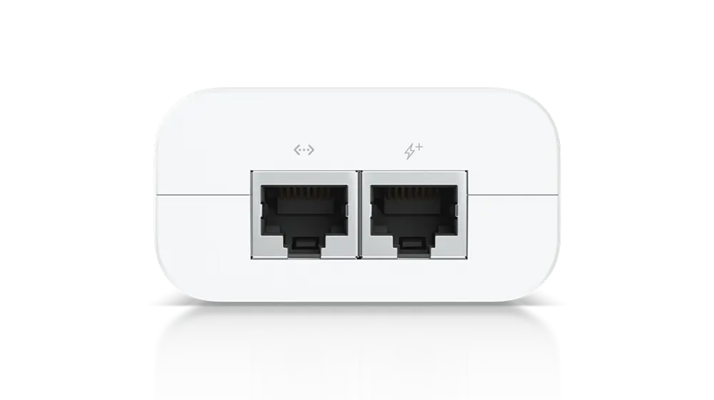 PoE ადაპტერი, U-POE+, at, 30W, GbE, Ubiquiti U-POE-at-EU