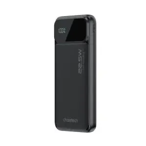 CHOETECH, B728, Power Bank, 10000mAh, 22.5W, Dual USB-A+Type-C, Digital Screen.