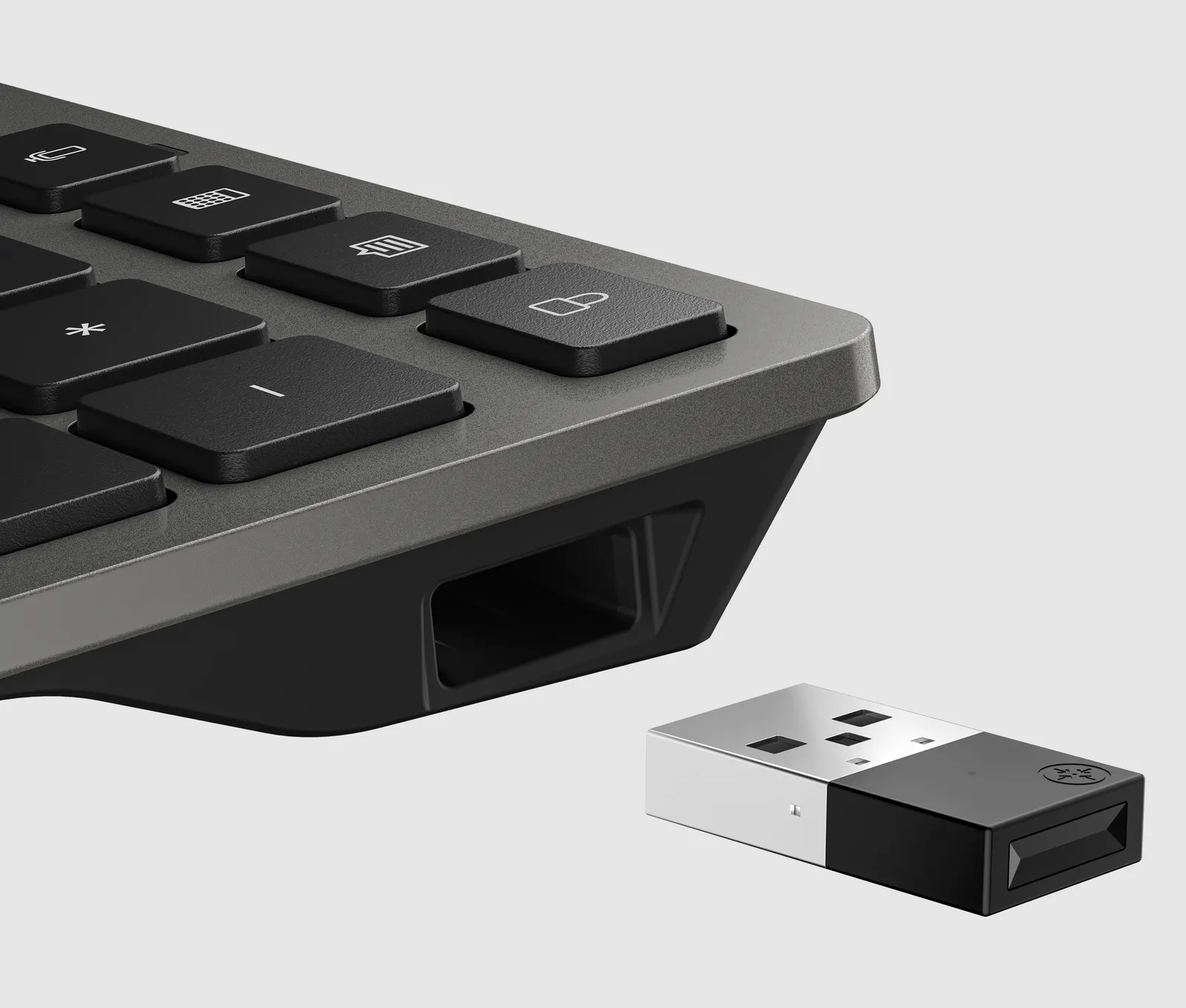 HP 720 Multi-Device Rechargeable Wireless Keyboard RUSS