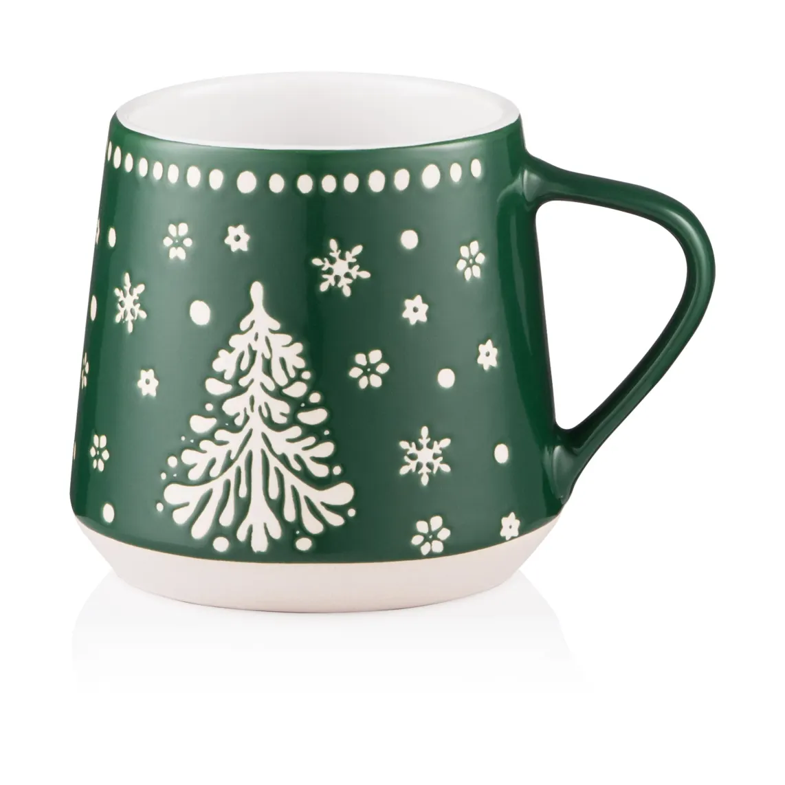 კათხა Ardesto Mug Christmas New Year's , 350ml, ceramic