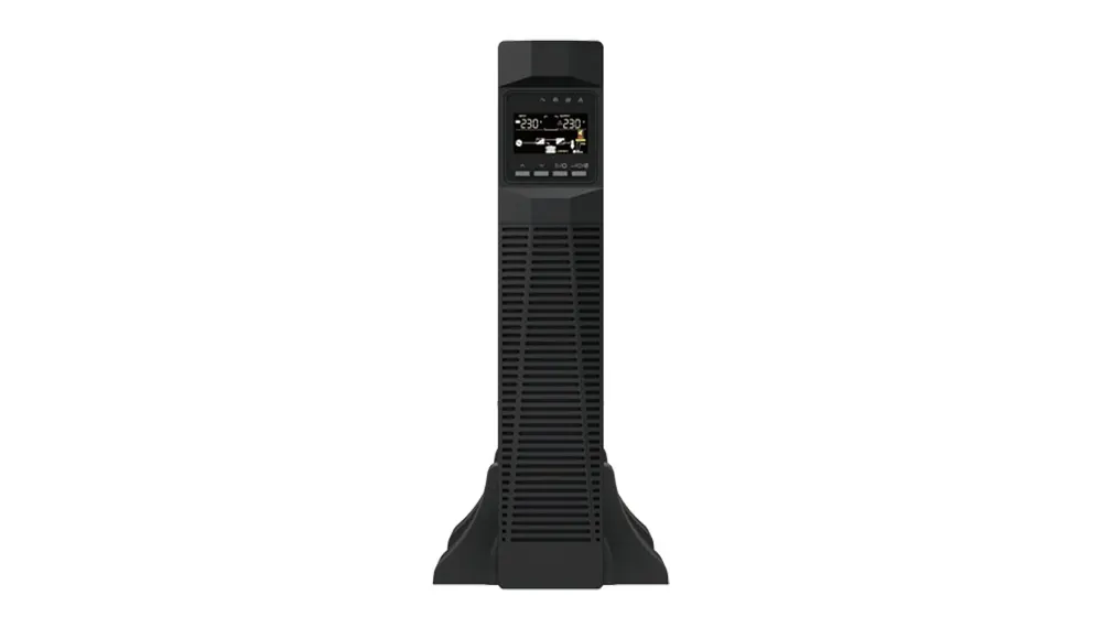 უწყვეტი კვების წყარო (UPS) - 2KVA/2KW On-line RT, ლითიუმის აკუმულატორით, KSTAR MP-RT-2K-S-LI