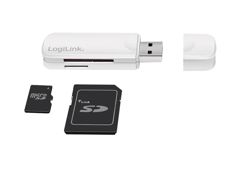 ბარათების წამკითხველი Logilink CR0034A Cardreader USB 3.0 for SD/TF card