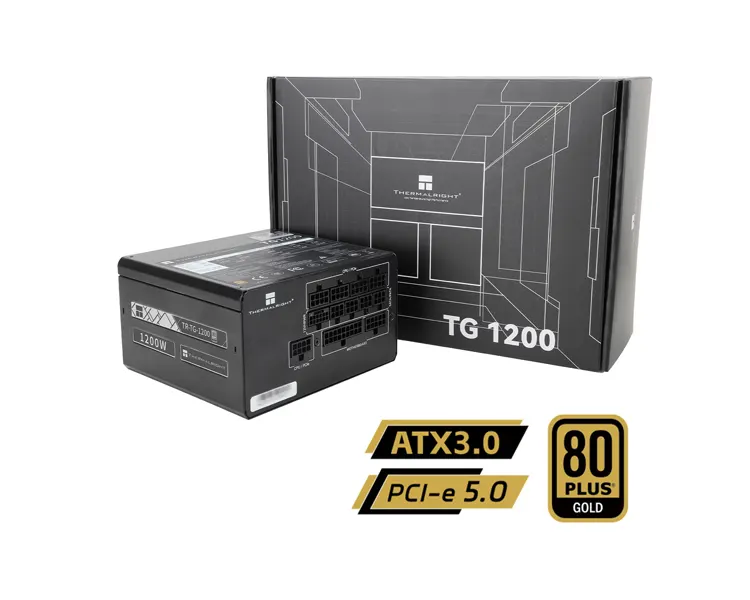 კვების ბლოკი THERMALRIGHT TR-TG-1200 1200W 80 PLUS GOLD ATX 3.1 Full-Modular