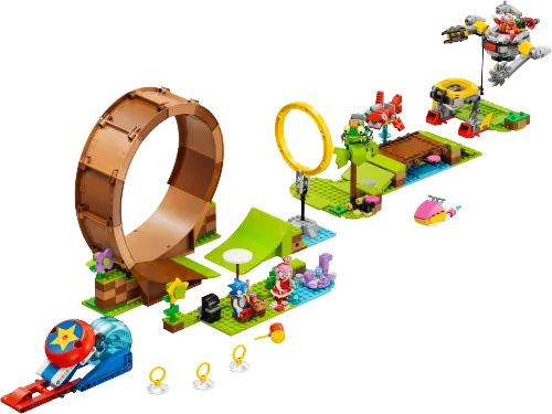 კონსტრუქტორი LEGO Sonic the Hedgehog Sonic's Green Hill Zone Loop Challenge 76994
