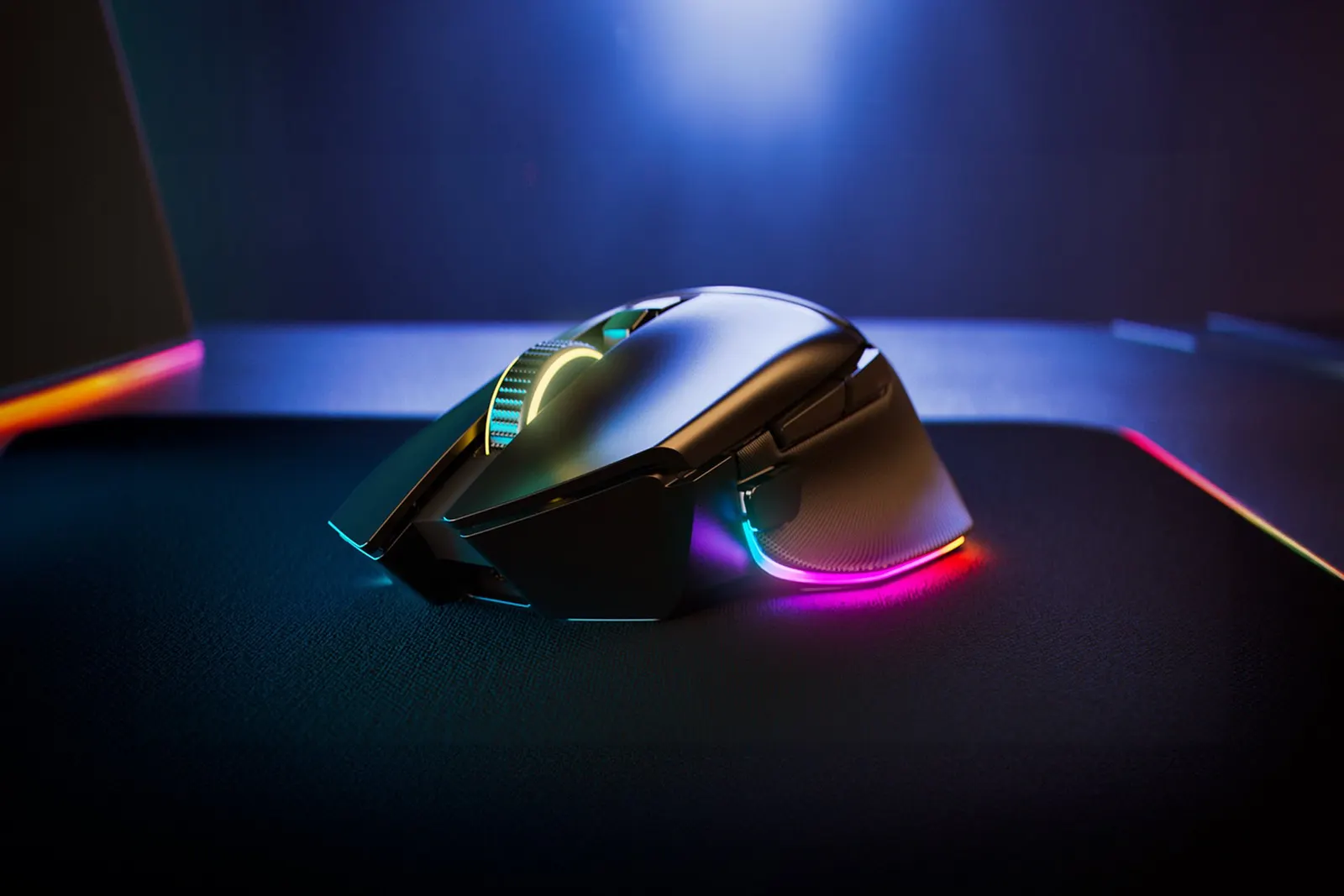 მაუსი Razer Mouse Basilisk V3 Pro 35K, RGB, USB-A/WL/BT, black