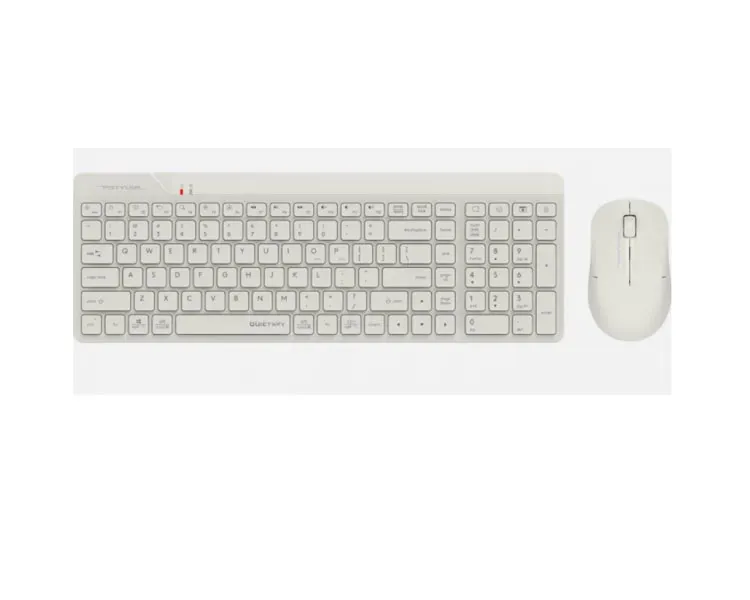 კლავიატურა-მაუსი A4Tech Fstyler FG2300 Air2 2.4G Wireless Combo Desktop Beige