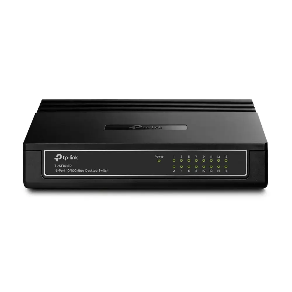 TP-Link, TL-SF1016D, 16-port 10/100M Desktop Switch