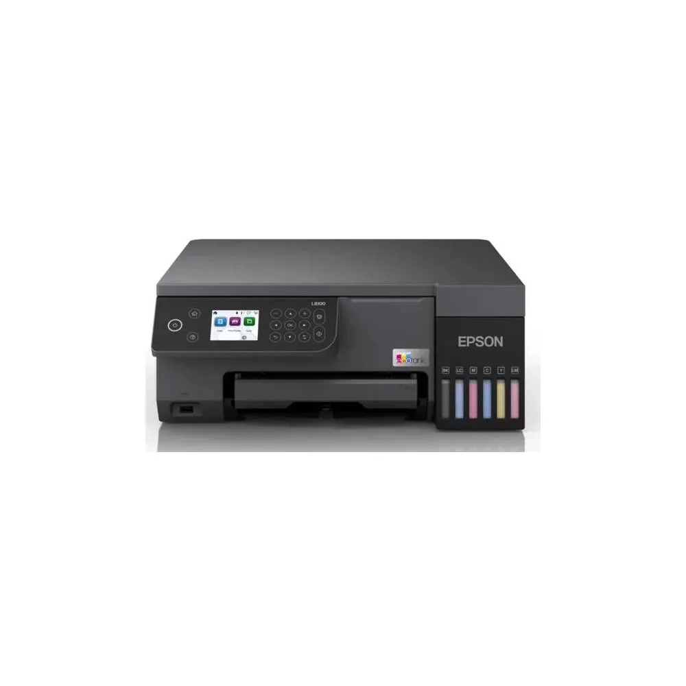 Photo printer Epson C11CK94401 EcoTank L8100, MFP, A4, Ethernet, Wifi, Black