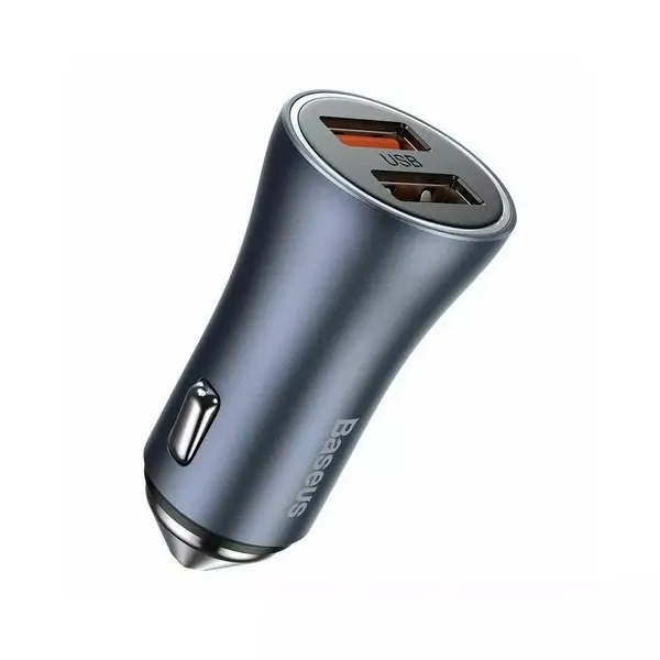 მანქანის დამტენი Baseus Golden Contractor Pro Grey 40W