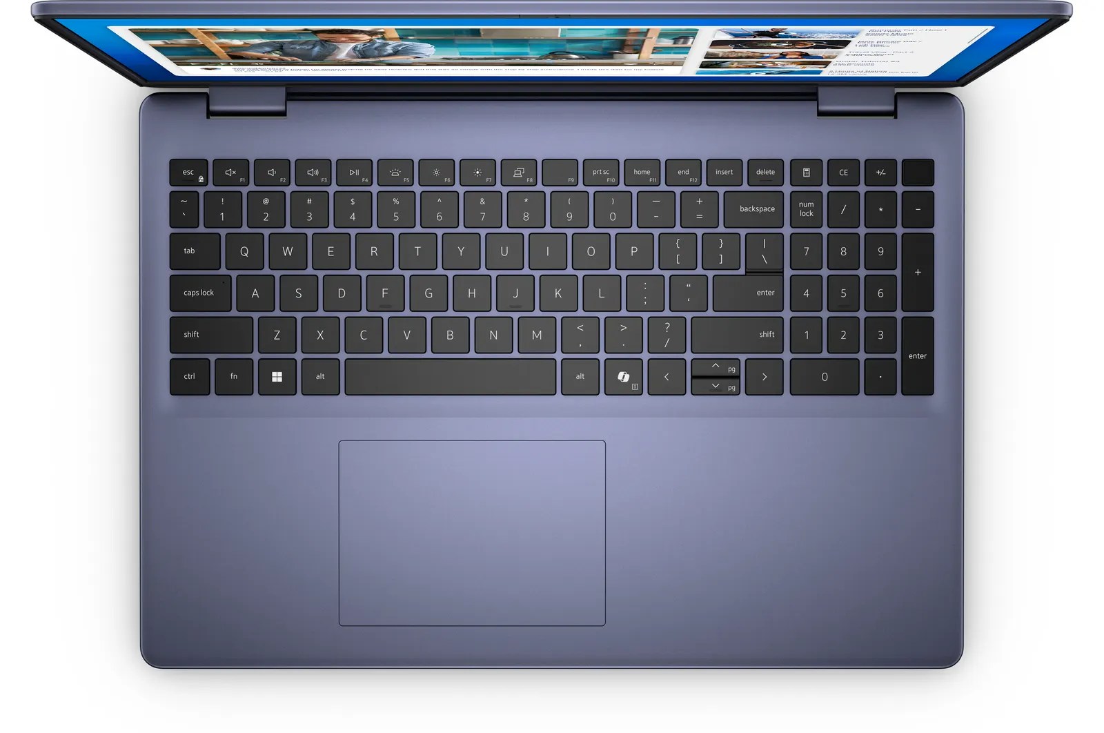 Dell 16 DC16251/Core 7-150U/16GB/512GB SSD/Intel Graphics/FgrPr/WLAN + BT/16" FHD+/Backlit ENG Kb/Silver/4 Cell/65W/Ubuntu/3Ywr