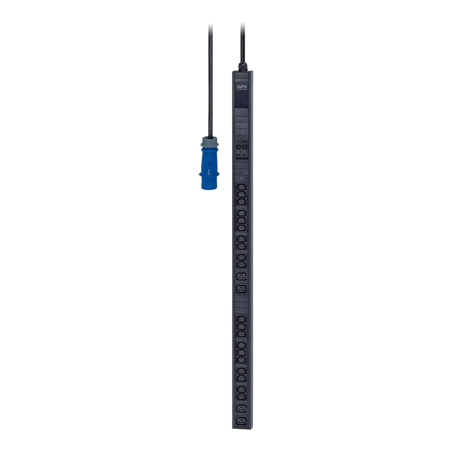 Easy PDU, Basic, Zero U, 32A, 230V, (20)C13 & (4)C19,IEC309