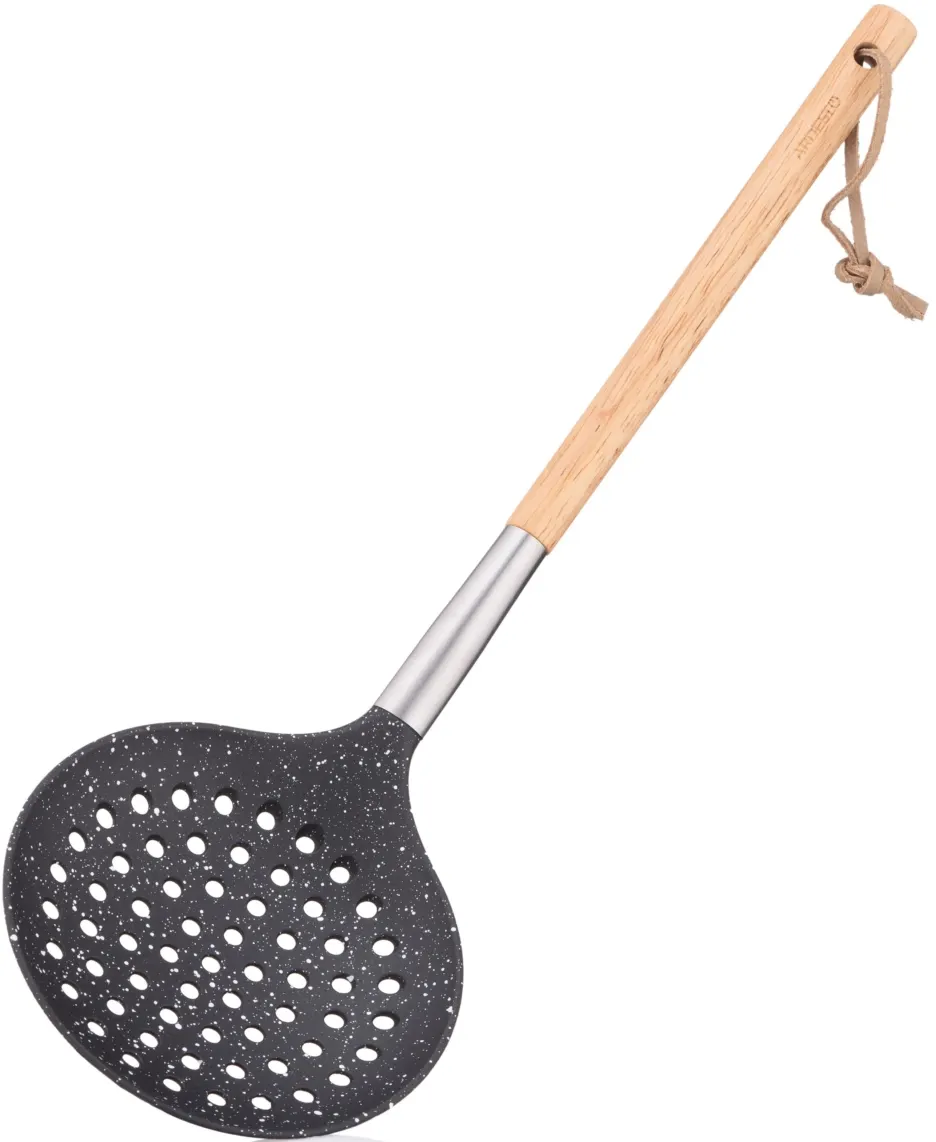 ქაფქირი Ardesto Skimmer Midori, 36cm, nylon, wood, stainless steel, black