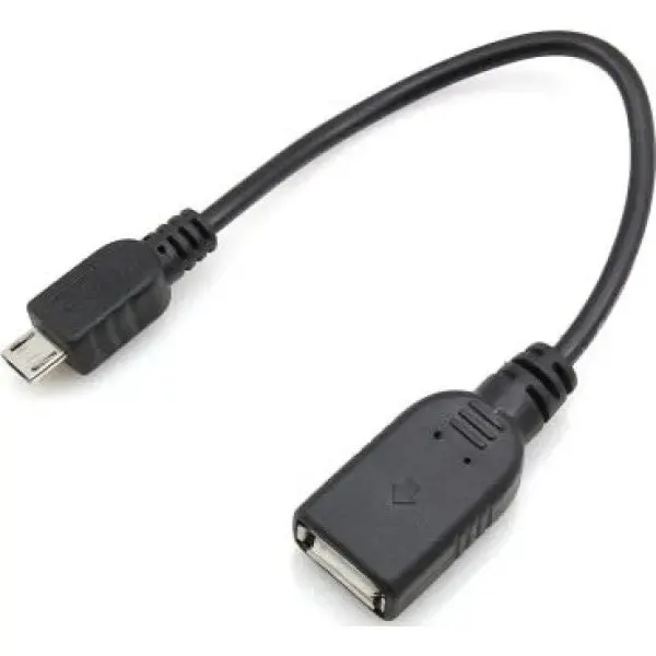 KDUSB2002-1M, KINGDA, USB 2.0 A female to micro B 5Pin male cable,CU ,1M