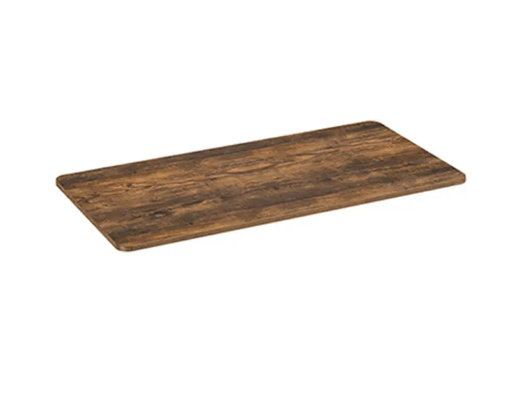მაგიდის ზედაპირი Vertex VX-WTT-12060RB 1200x600mm One-Piece Wood Table Top Rustic Brown
