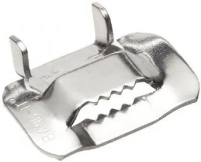ლენტის დამჭერი ბალთა SAE 201 - 15X1.2მმ, NEX Buckles-SAE201-15x1.2