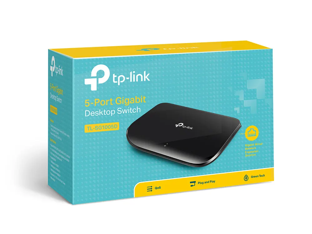 სვიჩი TP-Link TL-SG1005D Desktop Switch Unmanaged