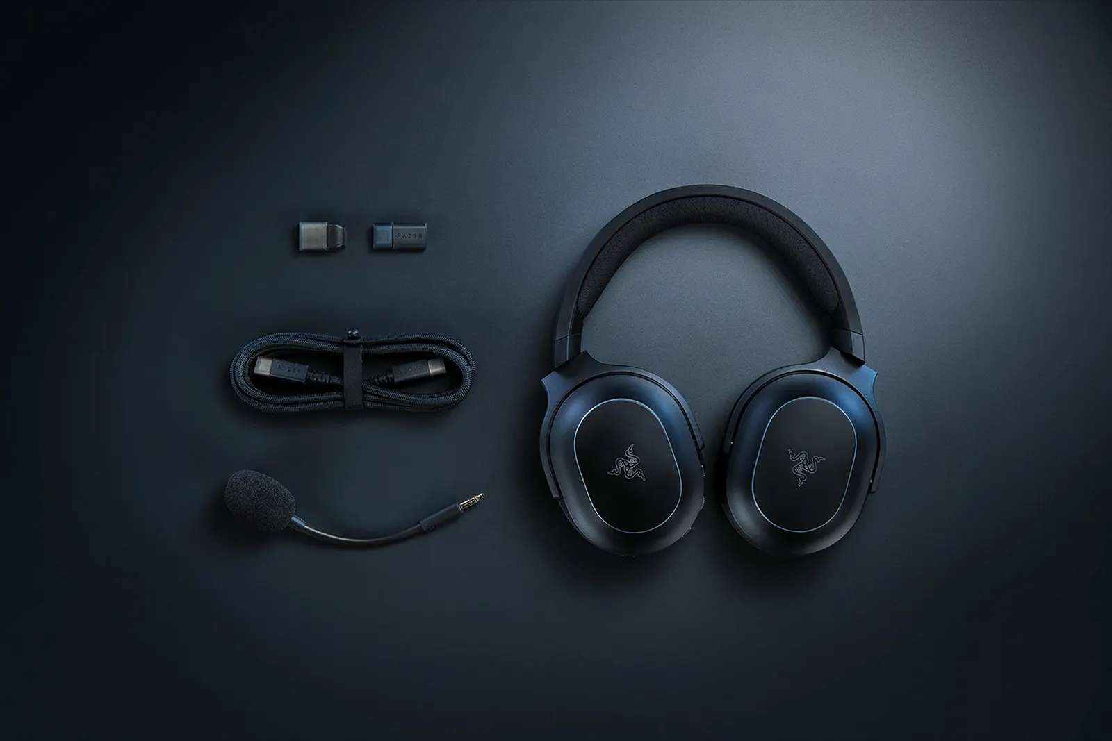 ყურსასმენი Razer Gaming Headset Barracuda X Chroma, BT/WL, RGB, black