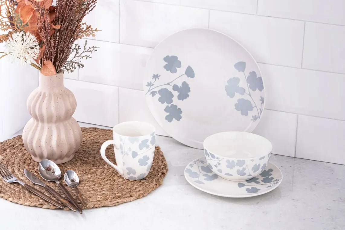 ფინჯანი ARDESTO Mug Capri, 320ml, porcelain, white blue