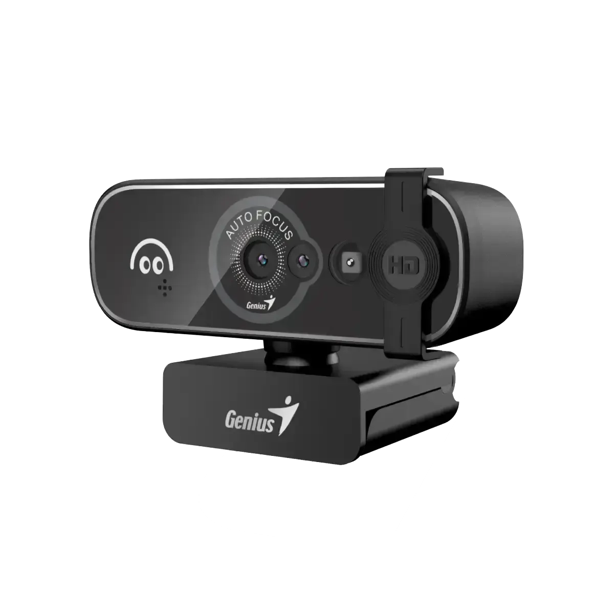 FaceCam OPEN, Genius, Webcam, Full HD 1080p, 5M pixel, Mic, USB 1.5 M Black.