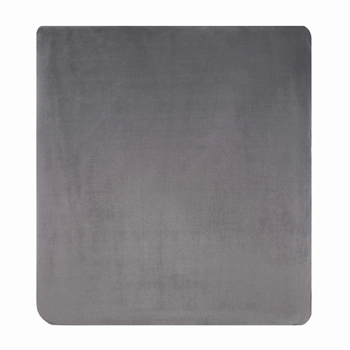 ARDESTO Delicate blanket 200x220cm, 100% polyester, light grey