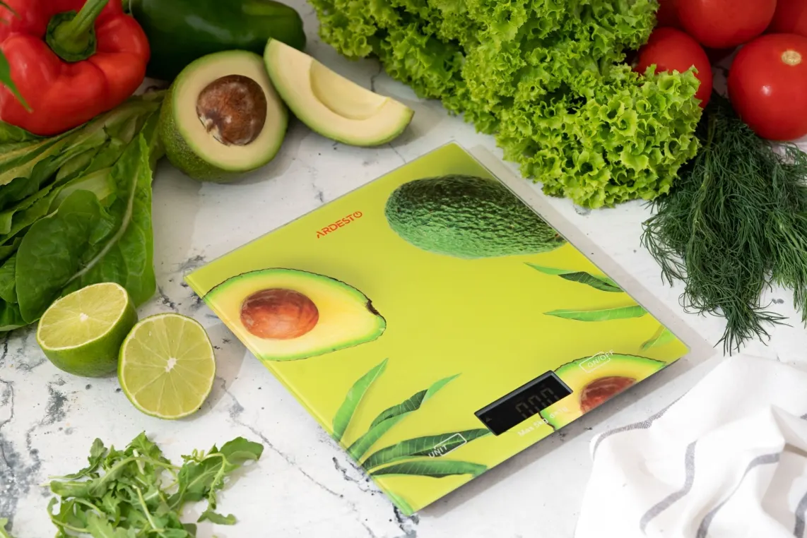 Ardesto Kitchen Scales SCK-893AVOCADO