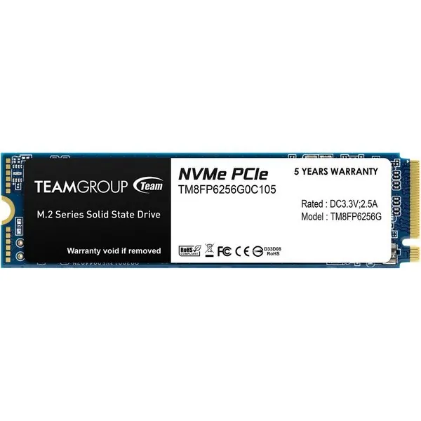 Team MP33 256GB M.2 PCIe 3.0
