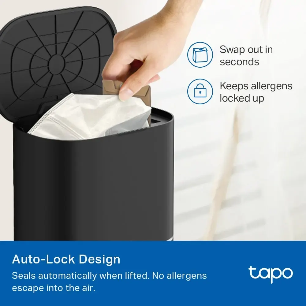 რობოტი მტვერსასრუტი TP-Link, Tapo RVA202, Robot Vacuum Disposable Dust Bag 3L (5 Pcs)