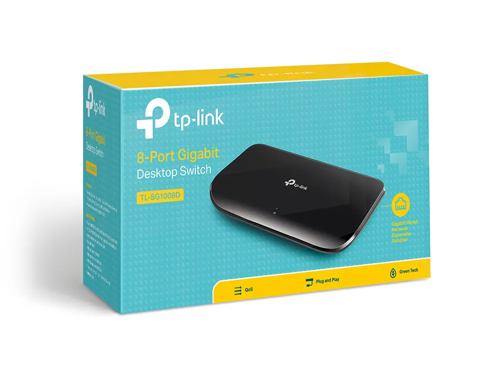 სვიჩი TP-Link TL-SG1008D Desktop Switch Unmanaged