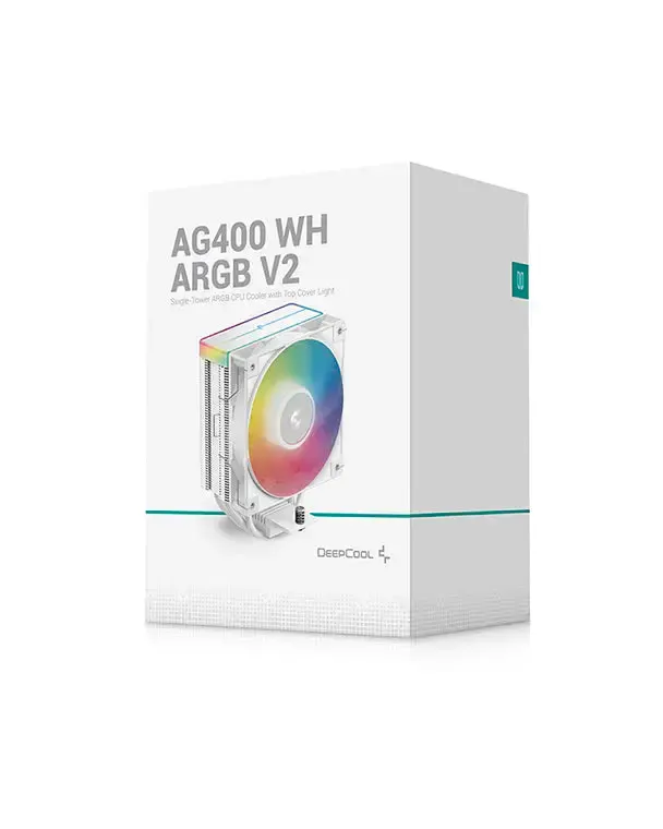 DeepCool, AG400 WH ARGB V2 CPU Cooler